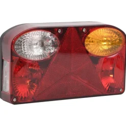 Voertuigonderdelen & -Accessoires*vidaXL Aanhangerlampen 2 st klassiek peertje 12 V 23x6x13 cm rood