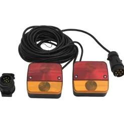 Aanhangerlampen 2 st klassiek peertje 12 V 10,5x5x9,5 cm rood>vidaXL Online
