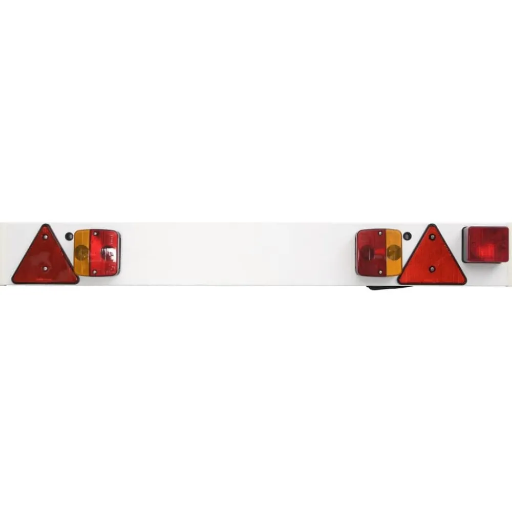 Aanhangerverlichting klassiek peertje 12 V 115x7x14 cm rood>vidaXL New