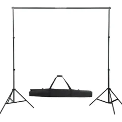 Camera & Optiek*vidaXL Achtergrondsysteem 300x300 cm Wit