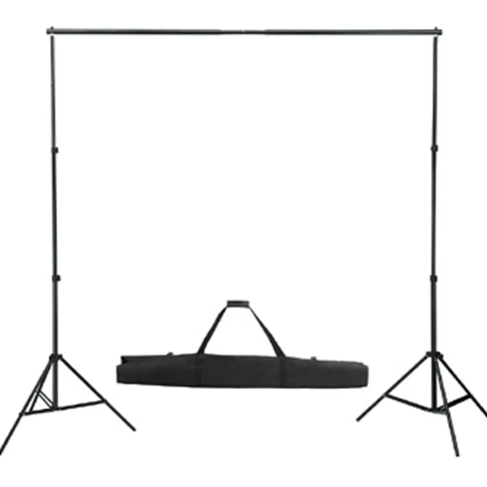 Camera & Optiek*vidaXL Achtergrondsysteem 300x300 cm Wit