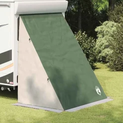 Buitensport*vidaXL Achterkleptent met dak 190 x 150 x 185 cm taft Groen