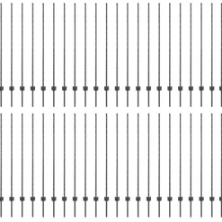 Afrasteringspaal 44 pcs Grijs 180 cm Staal>vidaXL Sale