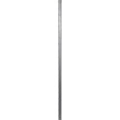 Afrasteringspaal 10 pcs Zilver 200 cm Staal>vidaXL Clearance