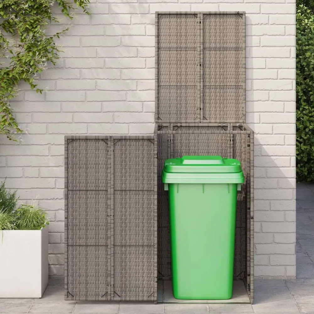 Afvalbak Box 65 x 80 x 115 cm Polyetheen>vidaXL Hot