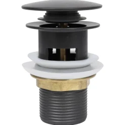 Afvoer pop-up met overloop 6,4x6,4x9,1 cm>vidaXL Outlet