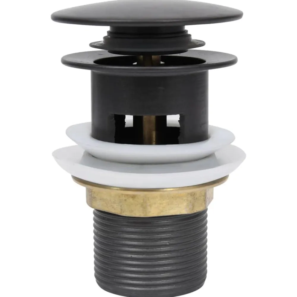 Afvoer pop-up met overloop 6,4x6,4x9,1 cm>vidaXL Outlet