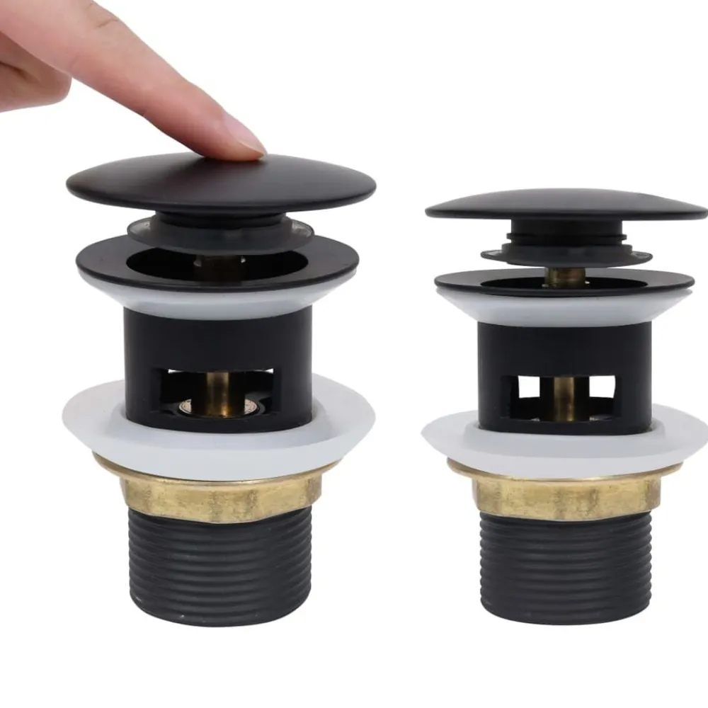 Afvoer pop-up met overloop 6,4x6,4x9,1 cm>vidaXL