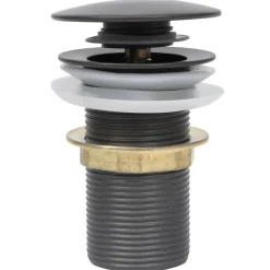 Sanitair & Loodgietersbenodigdheden*vidaXL Afvoer pop-up zonder overloop 6,4x6,4x9,1 cm Grijs