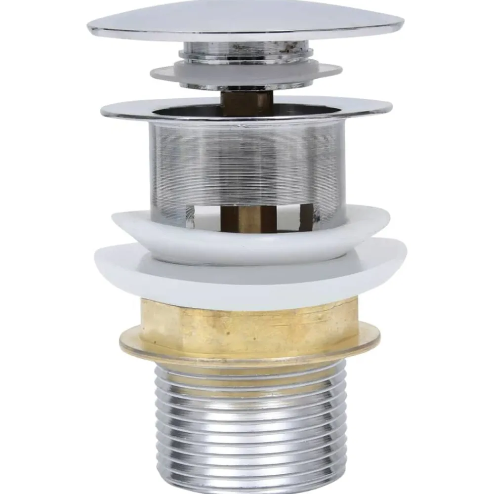 Afvoer pop-up zonder overloop 6,4x6,4x9,1 cm kleurig>vidaXL Online
