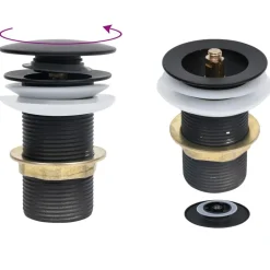 Afvoer pop-up zonder overloop 6,4x6,4x9,1 cm>vidaXL