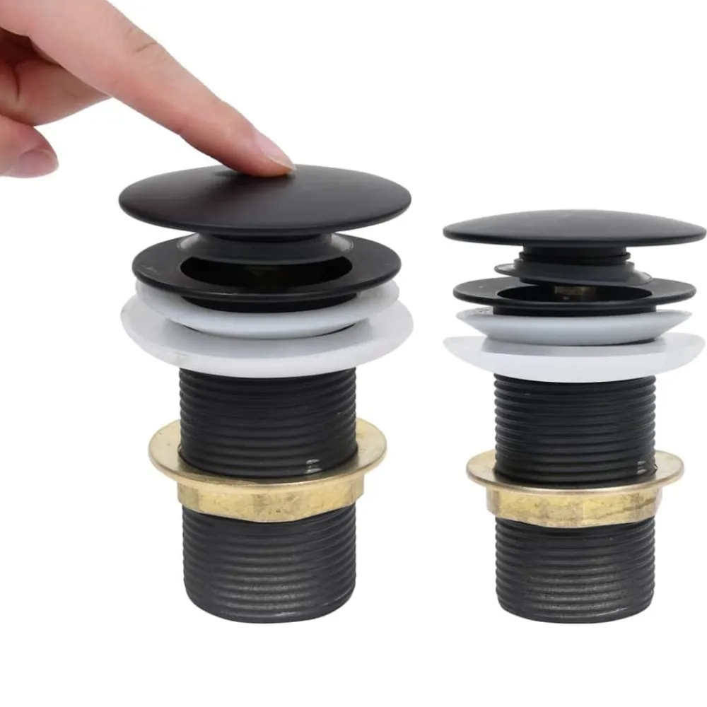 Afvoer pop-up zonder overloop 6,4x6,4x9,1 cm>vidaXL