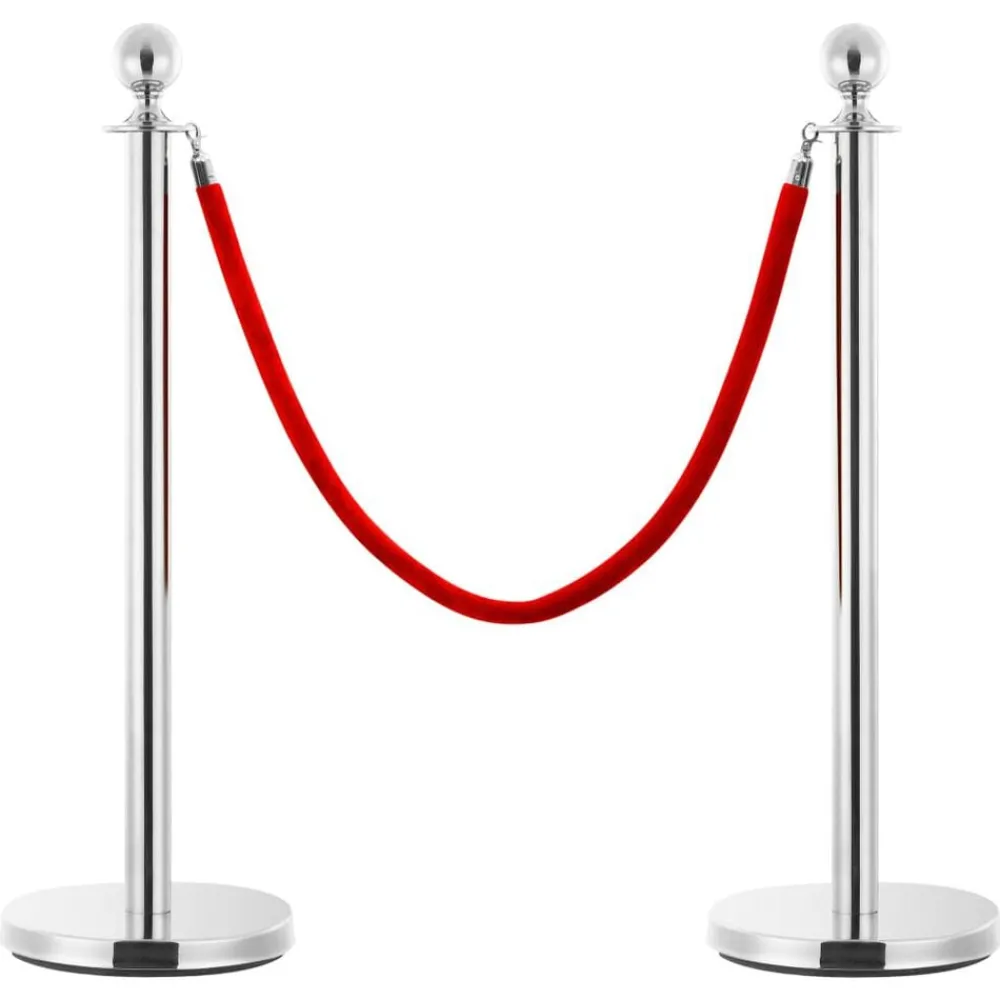 Afzetkoord fluweel rood en kleurig>vidaXL New