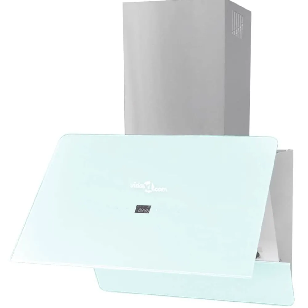 Afzuigkap 600 mm gehard glas>vidaXL Clearance