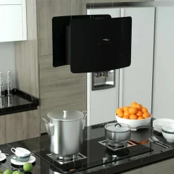 Keuken & Eetkamer*vidaXL Afzuigkap hangend met aanraaksensor LCD gehard glas
