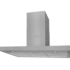 Keuken & Eetkamer*vidaXL Afzuigkap plat 900 mm roestvrij staal