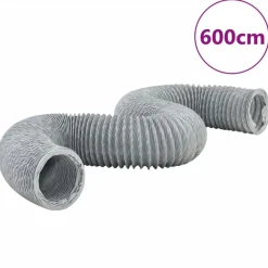 Ventilatie*vidaXL Afzuigslang Ø10 cm 6 m PVC