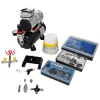 Gereedschap*vidaXL Airbrush Compressorset met 3 pistolen