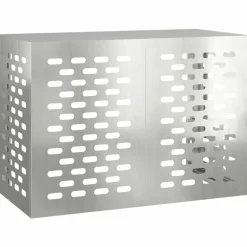 Huishoudaccessoires*vidaXL Airconditioner hoes Zilver 100 x 50 x 70 cm Gegalvaniseerd staal