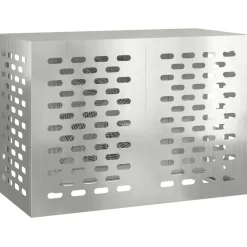 Huishoudaccessoires*vidaXL Airconditioner hoes Zilver 100 x 50 x 70 cm Gegalvaniseerd staal