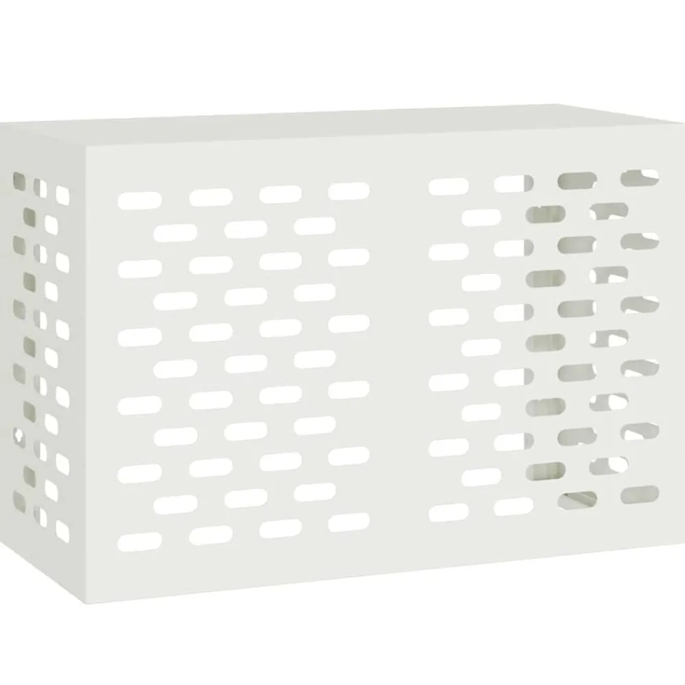 Huishoudaccessoires*vidaXL Airconditioner hoes 90 x 40 x 60 cm Staal Wit