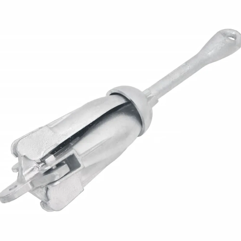 Voertuigonderdelen & -Accessoires*vidaXL Anker inklapbaar 1,5 kg smeedijzer zilverkleurig