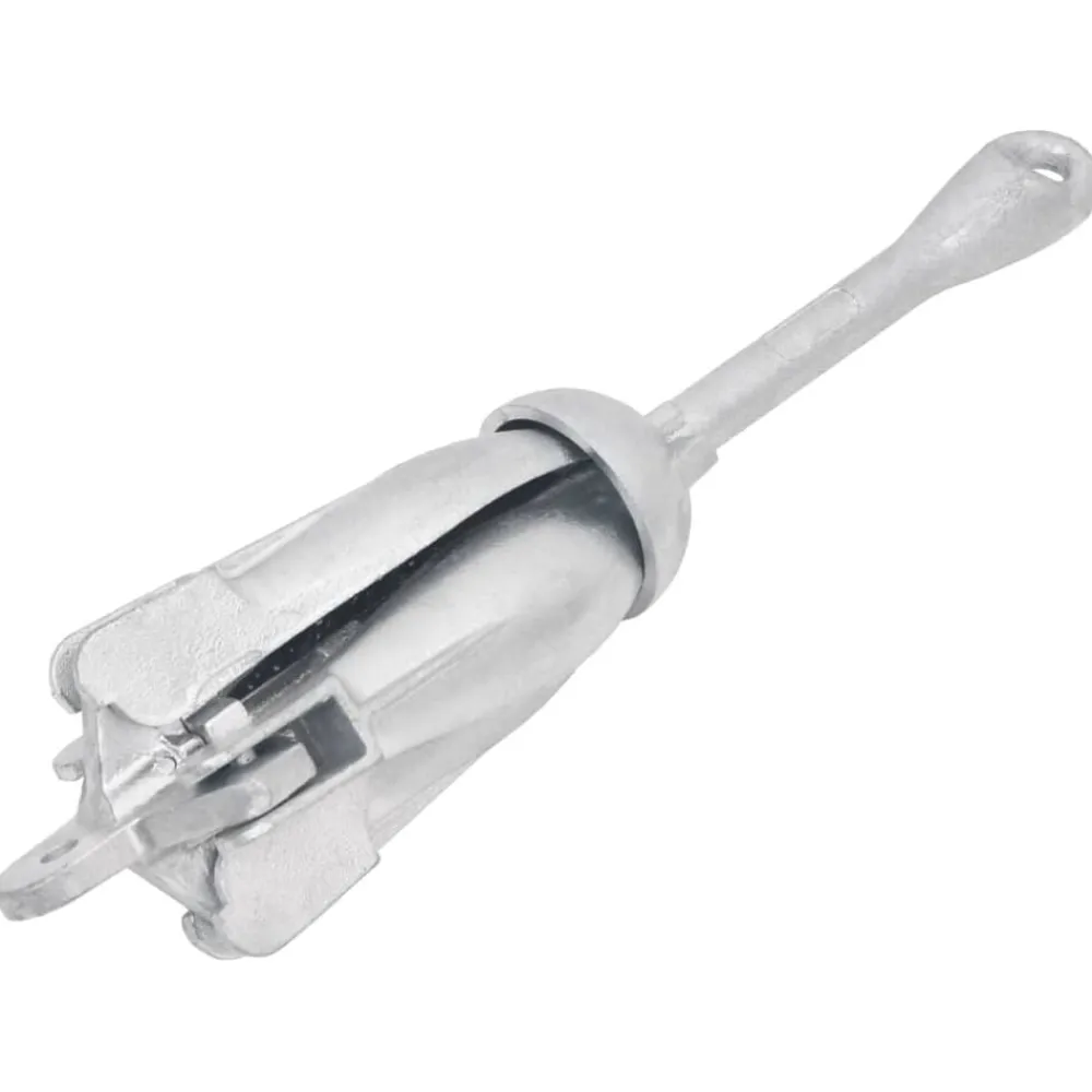 Anker inklapbaar 2,5 kg smeedijzer zilverkleurig>vidaXL New