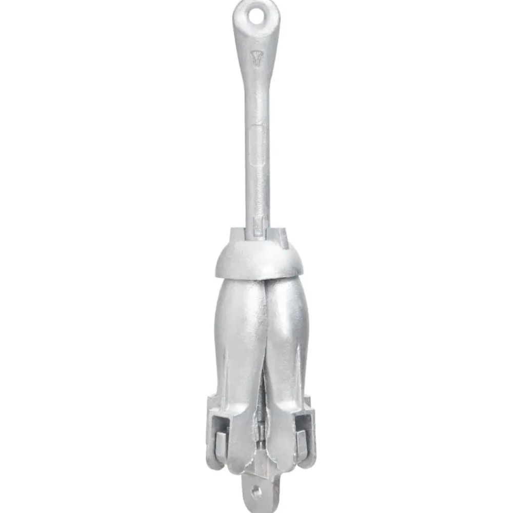 Voertuigonderdelen & -Accessoires*vidaXL Anker inklapbaar 6 kg thermisch verzinkt gietijzer zilver