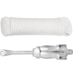 Anker met touw inklapbaar 8 kg thermisch verzinkt gietijzer>vidaXL New