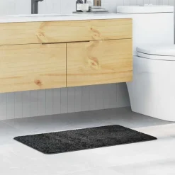 Badkameraccessoires*vidaXL Antislip Badmat 50 x 80 cm PP Donkergrijs