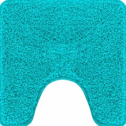 Badkameraccessoires*vidaXL Antislip Badmat met Toilet Cut 50 x 50 cm PP Turquoise