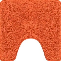 Badkameraccessoires*vidaXL Antislip Badmat met Toilet Cut 50 x 50 cm PP Oranje