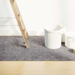 Antislip schildersvlies 2 st 5 m 220 g/m² grijs>vidaXL Outlet