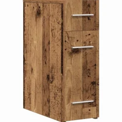 Apothekerskast 20 x 45,5 x 60 cm Bewerkt hout>vidaXL New