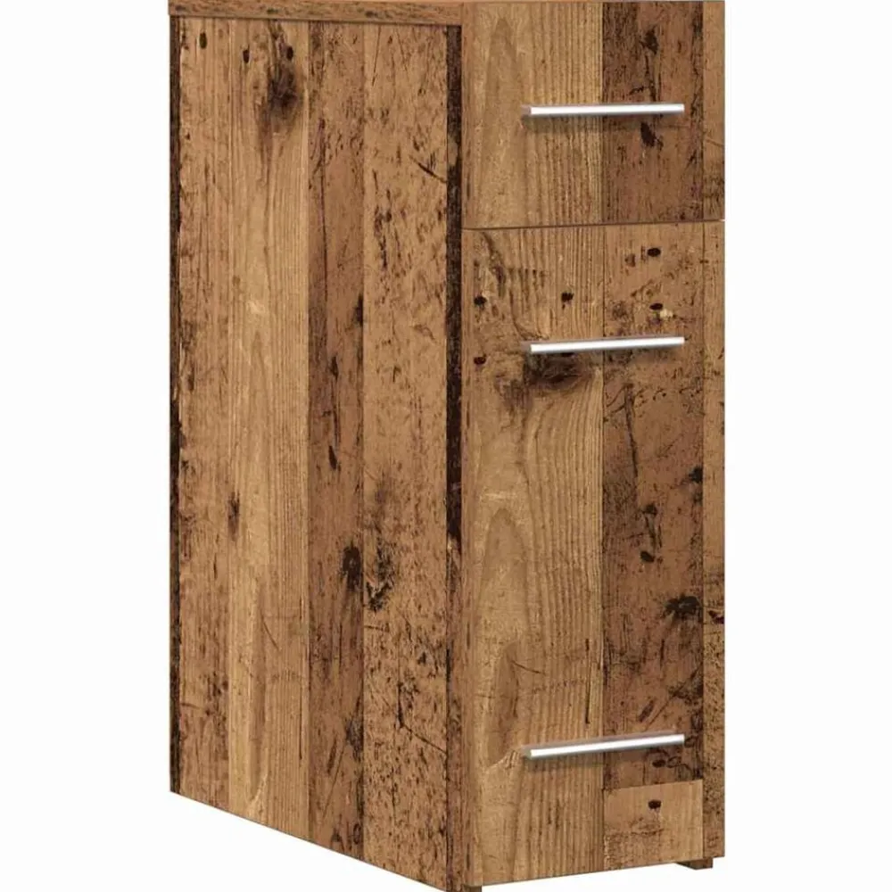 Apothekerskast 20 x 45,5 x 60 cm Bewerkt hout>vidaXL New