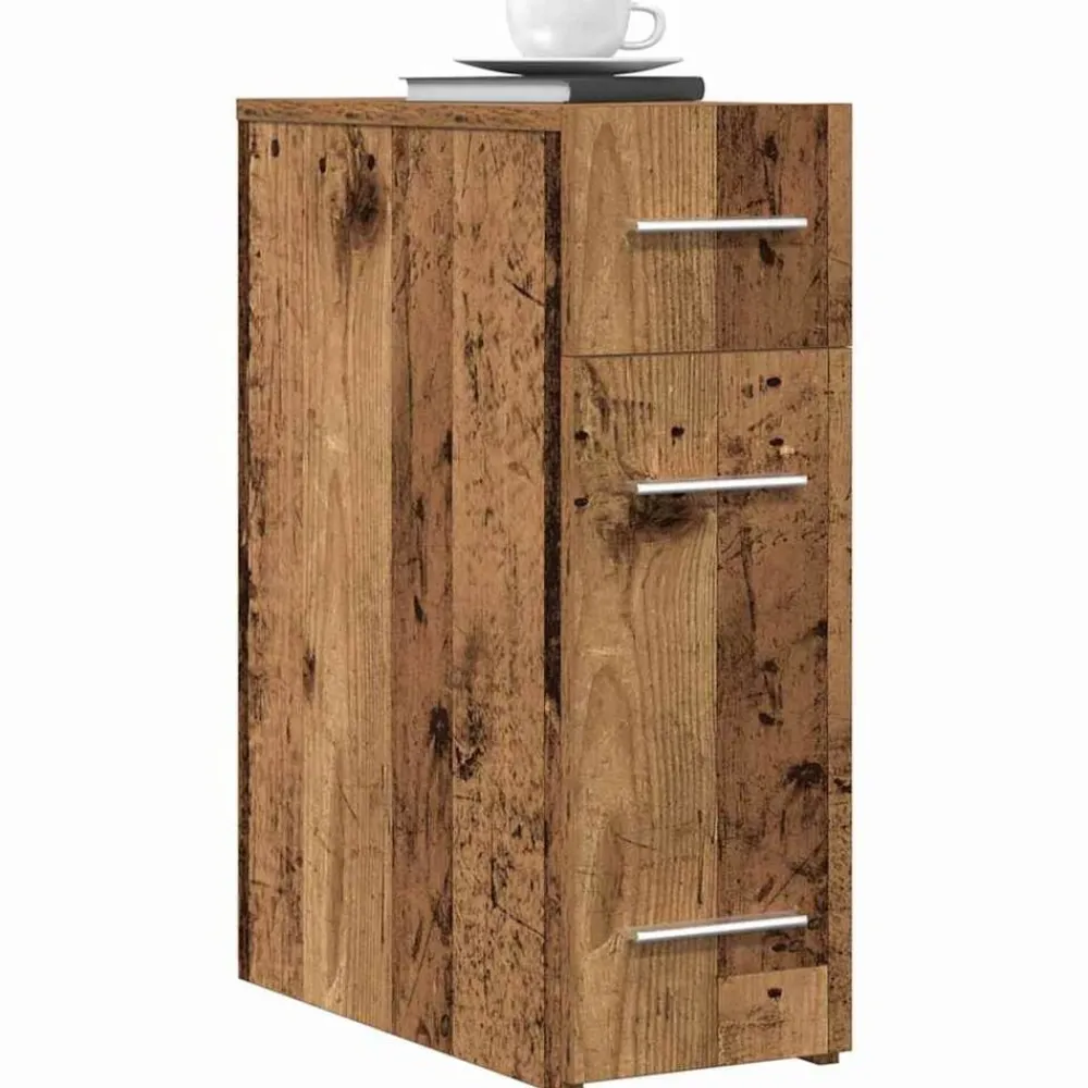 Apothekerskast 20 x 45,5 x 60 cm Bewerkt hout>vidaXL New