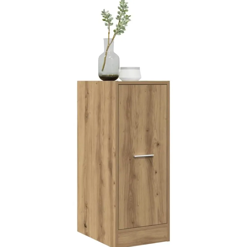 Kasten & Opbergmeubelen*vidaXL Apothekerskast 30x41x77,5 cm bewerkt hout artisanaal kleur Eiken