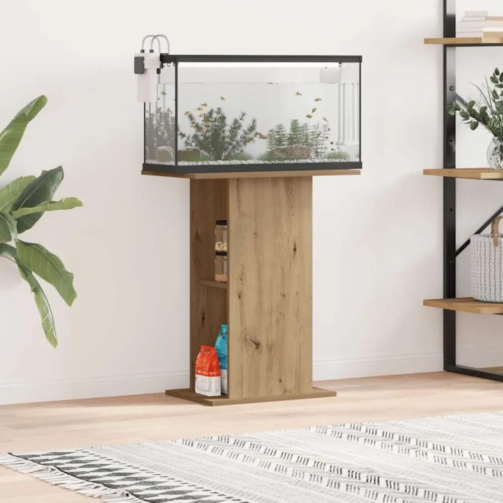 Aquariumstandaard Artisan Eikenhout 36x60,5x72,5 cm>vidaXL Hot