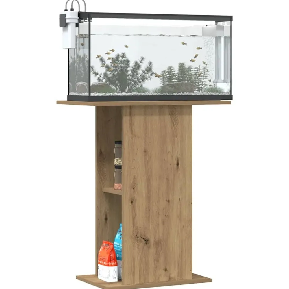 Aquariumstandaard Artisan Eikenhout 36x60,5x72,5 cm>vidaXL Hot