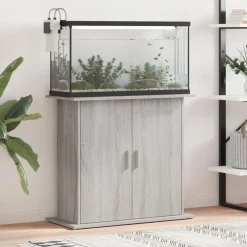 Aquariumstandaard 81x36x73 cm bewerkt hout eiken>vidaXL Outlet