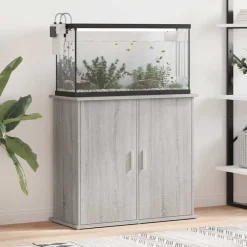 Aquariumstandaard 81x36x73 cm bewerkt hout eiken>vidaXL Clearance