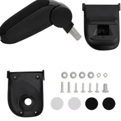 Voertuigonderdelen & -Accessoires*vidaXL Armsteun 15x35x(30-47) cm ABS zwart