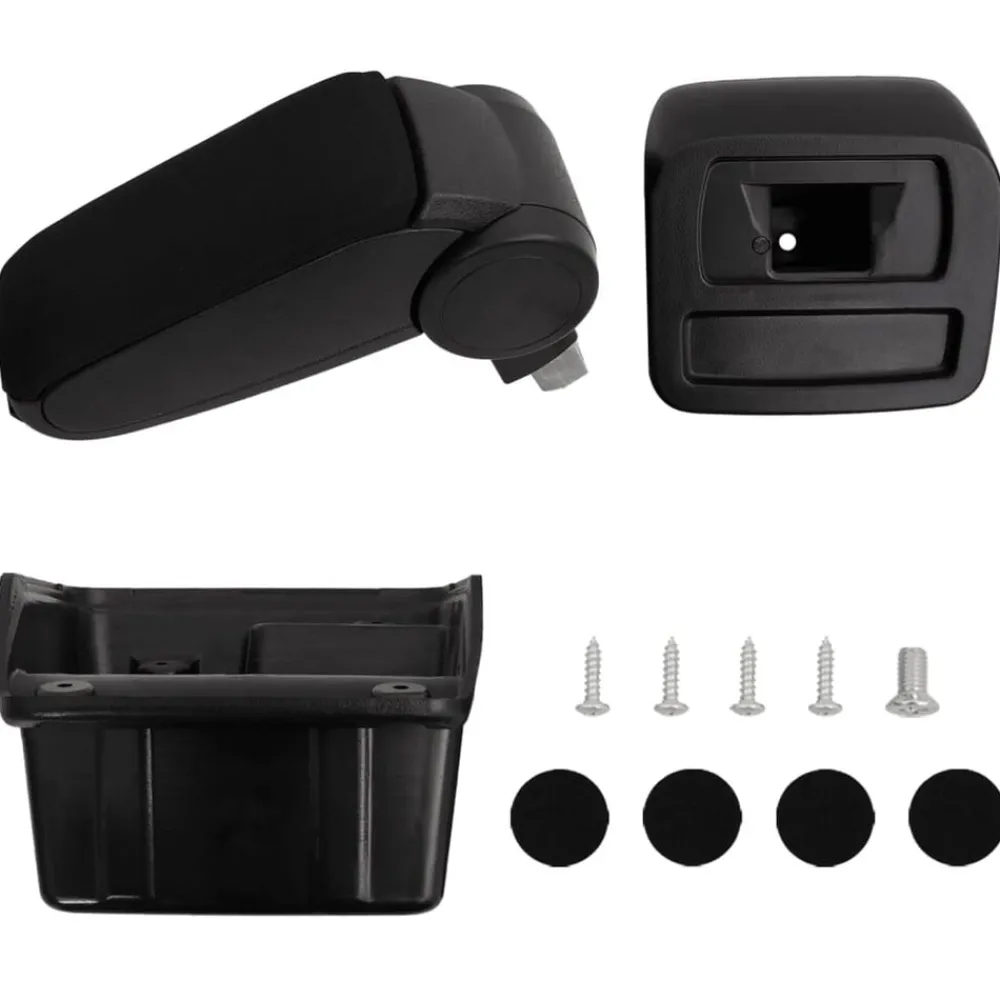 Voertuigonderdelen & -Accessoires*vidaXL Armsteun 15x31x(28-44) cm ABS zwart