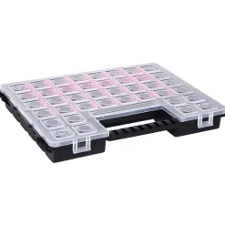 Bouwbeslag*vidaXL Assortimentsdozen 5 st met verdelers 385x283x50 mm kunststof