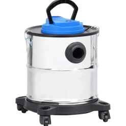 Huishoudelijke Apparaten*vidaXL Asstofzuiger met HEPA filter 1200 W 20 L roestvrij staal