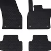 Autobodemmat 4 pcs Zwart geschikt voor zitplaats ATECA 2016->vidaXL New