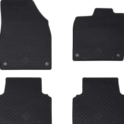 Autobodemmat 4 pcs Zwart geschikt voor VW ID.3 2019- Rubber>vidaXL Clearance