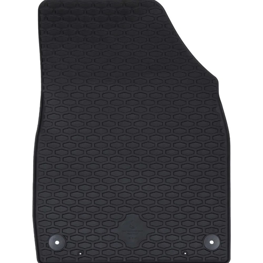 Autobodemmat 4 pcs Zwart geschikt voor VW ID.3 2019- Rubber>vidaXL Clearance