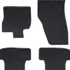 Voertuigonderdelen & -Accessoires*vidaXL Autobodemmat 4 pcs Zwart geschikt voor VW T-ROC 2017- Rubber
