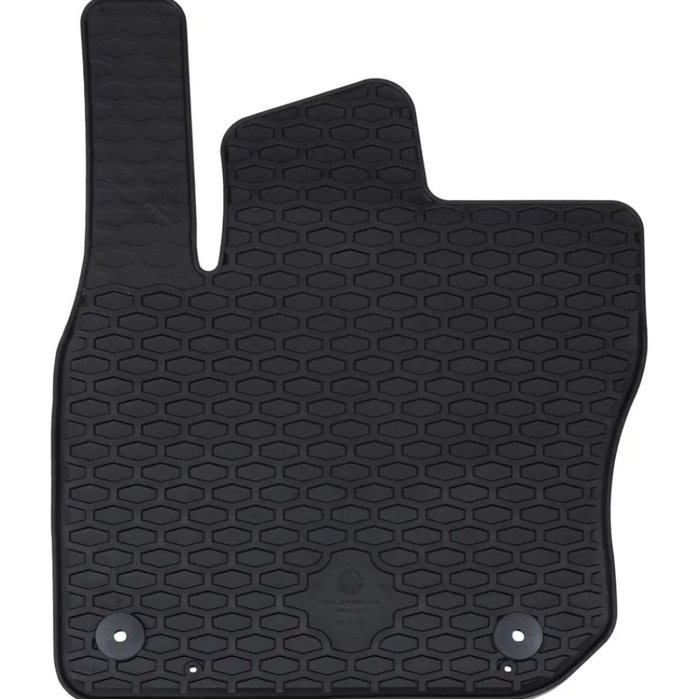 Voertuigonderdelen & -Accessoires*vidaXL Autobodemmat 4 pcs Zwart geschikt voor VW TIGUAN TDI 2024-